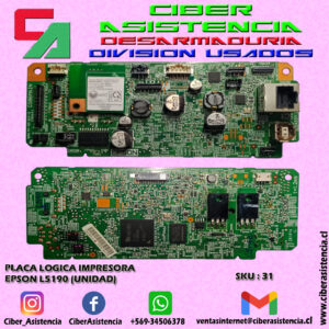 PLACA LOGICA IMPRESORA EPSON L5190 (UNIDAD)