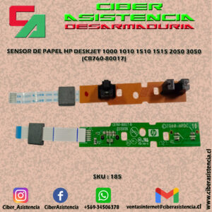SENSOR DE PAPEL HP DESKJET 1000 1010 1510 1515 2050 3050 (CB760-80017)