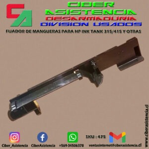 FIJADOR DE MANGUERAS PARA HP INK TANK 315/415 Y OTRAS