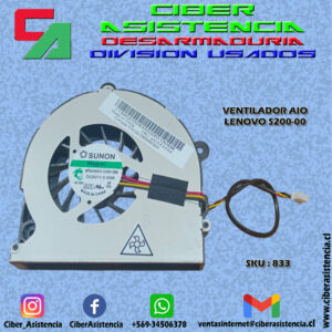 VENTILADOR AIO LENOVO S200-00