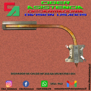 DISIPADOR DE CALOR HP 255-G8 SPS-M17981-001