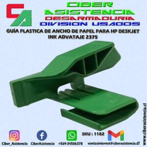 GUÍA PLASTICA DE ANCHO DE PAPEL PARA HP DESKJET INK ADVATAJE 2375