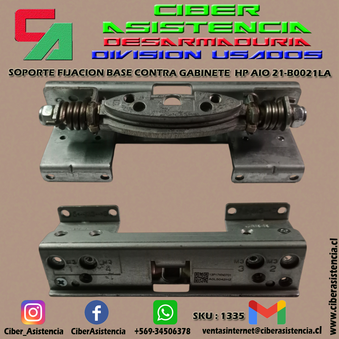 SOPORTE FIJACION BASE CONTRA GABINETE HP AIO 21-B0021LA