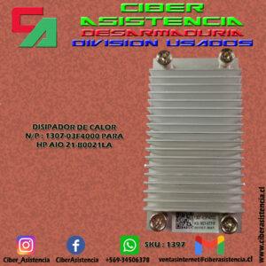 DISIPADOR DE CALOR N/P : 1307-03F4000 PARA HP AIO 21-B0021LA