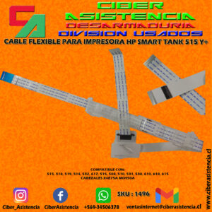 CABLE FLEXIBLE PARA IMPRESORA HP SMART TANK 515 Y+