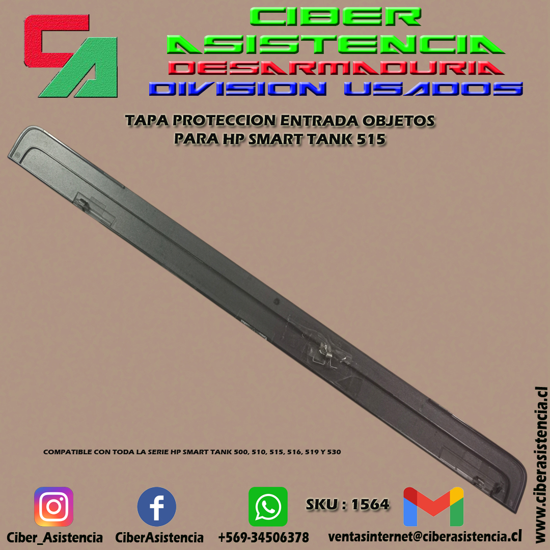 TAPA PROTECCION ENTRADA OBJETOS PARA HP SMART TANK 515