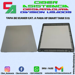 TAPA DE SCANER CAT. A PARA HP SMART TANK 515