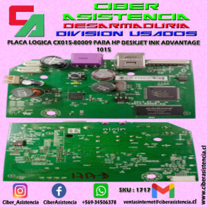 PLACA LOGICA CX015-80009 PARA HP DESKJET INK ADVANTAGE 1015