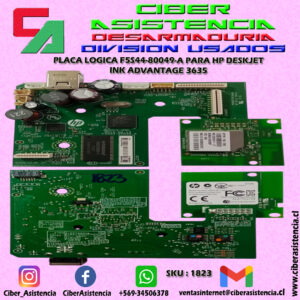 PLACA LOGICA F5S44-80049-A PARA HP DESKJET INK ADVANTAGE 3635