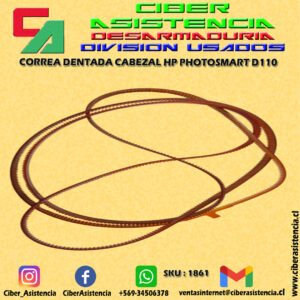 CORREA DENTADA CABEZAL HP PHOTOSMART D110