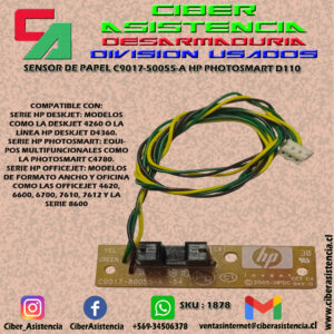 SENSOR DE PAPEL C9017-50055-A HP PHOTOSMART D110