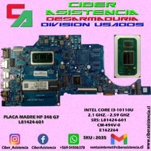 PLACA MADRE HP 348 G7 L81424-601