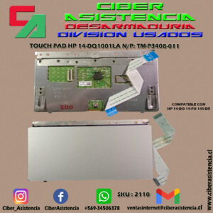 TOUCH PAD HP 14-DQ1001LA N/P: TM-P3408-011