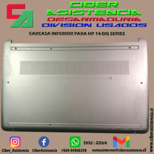 CARCASA INFERIOR PARA HP 14-DQ SERIES 348-G7
