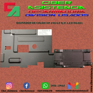 DISIPADOR DE CALOR HP 240 G7 N/P: L23190-001