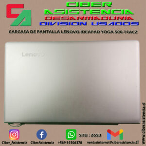 CARCASA DE PANTALLA LENOVO IDEAPAD YOGA-500-14ACZ