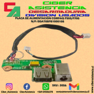 PLACA DE ALIMENTACIÓN COMPAQ F500/F700 N/P: DDAT8BPB1000108