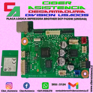 PLACA LOGICA IMPRESORA BROTHER DCP-T420W (UNIDAD)