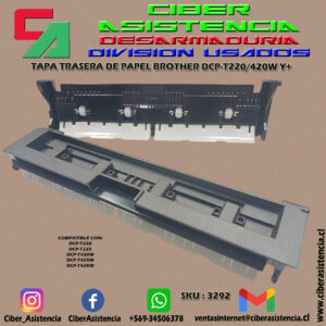 TAPA TRASERA DE PAPEL BROTHER DCP-T220/420W Y+