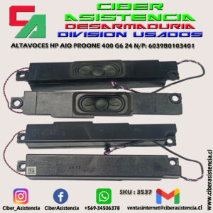 ALTAVOCES HP AIO PROONE 400 G6 24 N/P: 6039B0103401